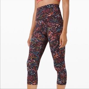 NWT lululemon Align High Rise Crop 21" Sz 4 FOLM